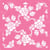 Pochoir plastique souple réutilisable 30 x 30 cm Fabrika Decoru ROSE ROSIER 135