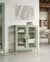 Armoire de bureau Acier Vert menthe GLEORA - Beliani