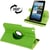 Housse Samsung Galaxy Tab 3 SM T3100 étui 8 pouces support 360° Vert YONIS