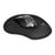 PORT Connect tapis de souris ergonomique avec coussinet en gel ultra précis et confortable universelle noir