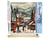 Peinture par Numéro Figured'Art - Marché de Noël dans la Vallée - Kit de Loisir Créatif DIY Numéro d'Art Complet - 40x50cm toile roulée + châssis en bois à monter