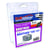 Lot de 3 rubans compatibles pour titreuse Brother TZE-121 9mm/8m plastique noir sur transparent