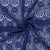 Tissu Dentelle Coton mélangé uni Bleu roi