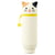 TROUSSE POT A CRAYONS CHAT BLANC