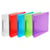 Clas PP CRISTAL 23X22 2ax-30 écart.80mm - Couleurs assorties - x 15 - Exacompta