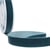 Bobine 10m Velours haute densité bleu canard