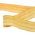 Bobine 25m ruban 3 tons 30mm Jaune Moutarde
