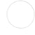 Cercle nu en métal, d 22 cm, blanc, 1 pièce
