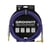 CABLE JACK 6.35 D/C - 3M - NYLON TRESSÉ VIOLET - GROOVIT®