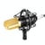 Microphone De Studio Professionnel Avec Support Antichoc Et Port Écouteurs 3.5mm Noir YONIS