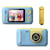 Appareil Photo Enfant HD 2.4 Pouces 1080P Autofocus Jaune Bleu Avec Support YONIS