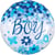 Ballon Géant Confetti Oh Baby Boy !