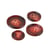 Bouton costume rouge beaujolais