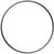 Graine Créative - Cercle nu en métal Noir 15 cm