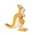 Figurine Holtztiger Kangourou avec petit