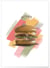 Affiche Burger 2 | A3 : 29,7x42cm