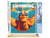Peinture par Numéro Figured'Art - Affiche sportive Natation - Kit de Loisir Créatif DIY Numéro d'Art Complet - 40x50cm toile roulée + châssis en bois à monter