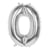 Ballon Géant Argent Chiffe 0 - 86 cm