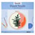 Figured'Art Punch Needle Kit Complet pour Adultes et Enfants - Feuille Variation 2 - Parfait pour Débutant. Set prêt à broder taille 20x20cm avec cadre circulaire