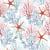 Lot de 4 serviettes en papier découpage collage 33 cm FOND MARRIN M 104