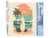 Peinture par Numéro Figured'Art - Planche de surf sur la plage - Kit de Loisir Créatif DIY Numéro d'Art Complet - 40x50cm sans châssis en bois