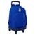 Sac à dos à roulettes Real Madrid Bleu 45 CM Trolley Haut de Gamme