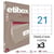 Lot de 3 boites de 2100 étiquettes - Format 70x42.4mm - Etibox - Apli 119752