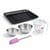 Set pâtisserie avec plaque de four extensible de 35-52 cm, 2 bols à mixer, verre mesureur et spatule Zenker