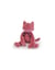 Chat Meloe 37 cm – Couleur poudre de rose MA0199 - Maïlou Tradition - Rouge