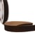 Bobine 10m Velours haute densité marron foncé