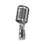 Microphone Vintage Style Haute Sensibilité Pour Scène et Performance