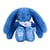 Peluche Lapin Fleurette bleu 25 cm - Doudou et Compagnie