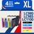 123CONSOMMABLES - LC1100 LC980 LC985 - cartouche compatible avec Brother DCP-195C DCP-585CW DCP-385C DCP-375CW MFC-990CW MFC-6490CW MFC-490CW MFC-5890CN MFC-J615W (pack de 4) - 123CONSOMMABLES