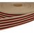 Bobine 20m sangle stripe bicolore 40mm rouge