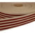 Bobine 20m sangle stripe bicolore 40mm rouge
