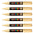 Lot de 6 Marqueurs pointe conique extra-fine POSCA PC1MC 0,7 - 1mm Beige POSCA