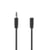 Nedis Câble rallonge audio jack 2 m connecteurs mâle vers femelle Noir