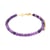 Bracelet Serena en pierres Améthyste - Sloya