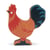 Figurine Coq en bois - Tender Leaf Toys
