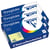 Lot de 3 ramettes de papier FSC A4 160g 250 feuilles Jonquille