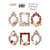 Planche de stickers couleur embelissement Fabrika Decoru MIRACLE FLOWERS 284