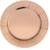 10 Sous Assiettes Brillante Rose Gold