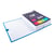 Chemise extensible balacron sans rabat sangle scratch - 24x32cm - Bleu - x 10 - Exacompta