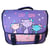Cartable scolaire 38 cm - Lili Lou - Violet - Fille, 2 compartiments
