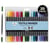 Lot de 20 feutres textiles double pointe 2,3 mm et 3,6 mm - Creativ - Multicolore