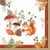 4 serviettes en papier découpage collage 33 cm Easy Life AUTOMNE CHAMPIGNON ECUREUIL