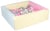 Piscine à balles carrée avec 200 balles – rose, bleu, jaune (pastel)/blanc,rose clair,gris - Velinda