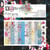 8 papiers scrapbooking 30 x 30 cm 13@rts PASTEL SPRING