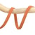 Bobine 25m élastique orange