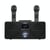 Microphone Sans Fil Bluetooth Audio Tout-En-Un Pour Ambiance KTV À Domicile Noir YONIS